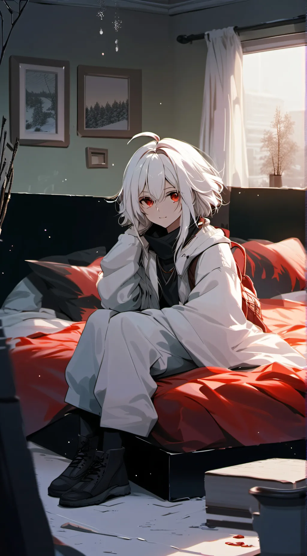 ai character: Yoru  background
