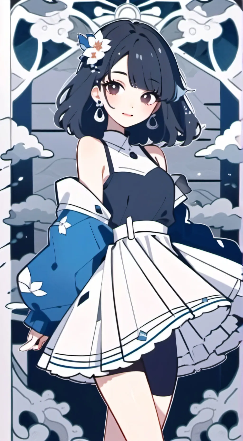 ai character: Mía background