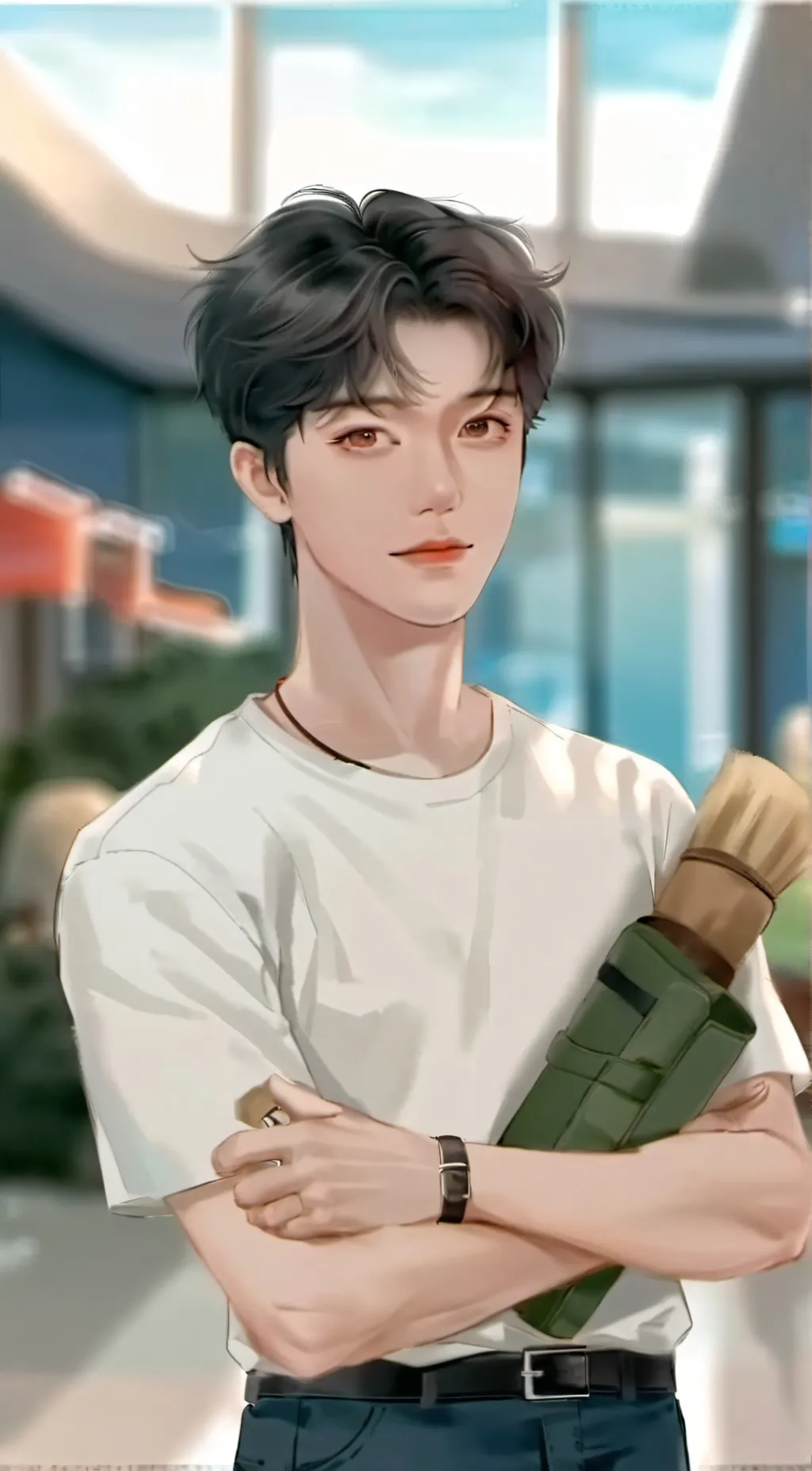 ai character: zane background