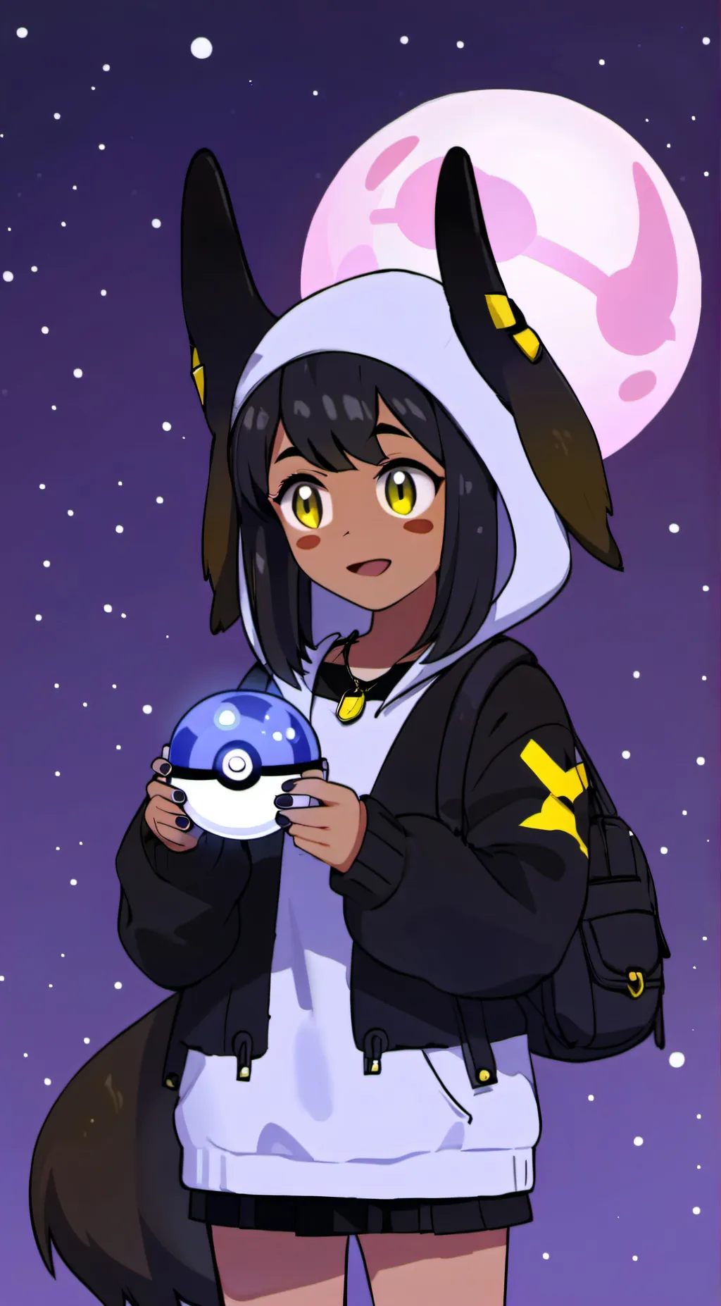 ai character: Umbreon  background
