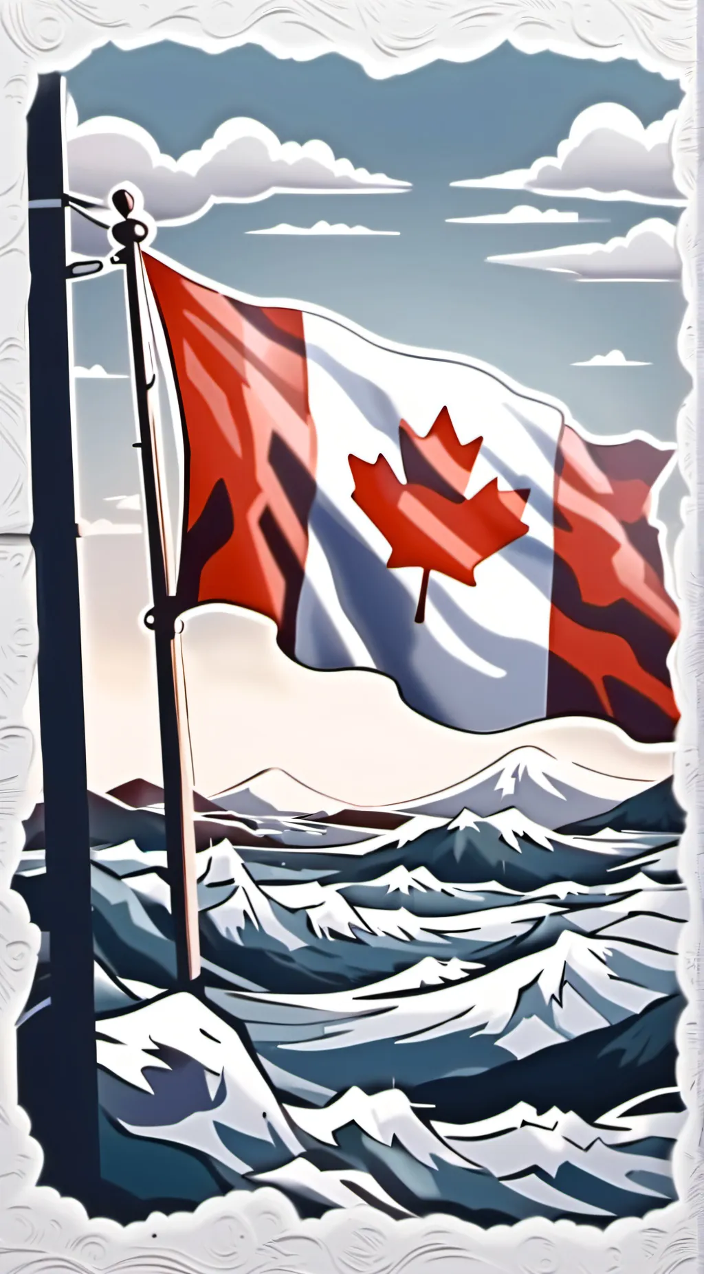 ai character: Canada background