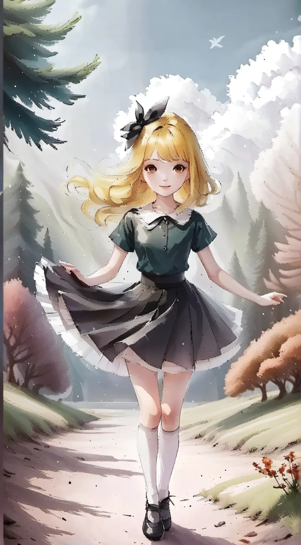 ai character: Sasha Waybright background