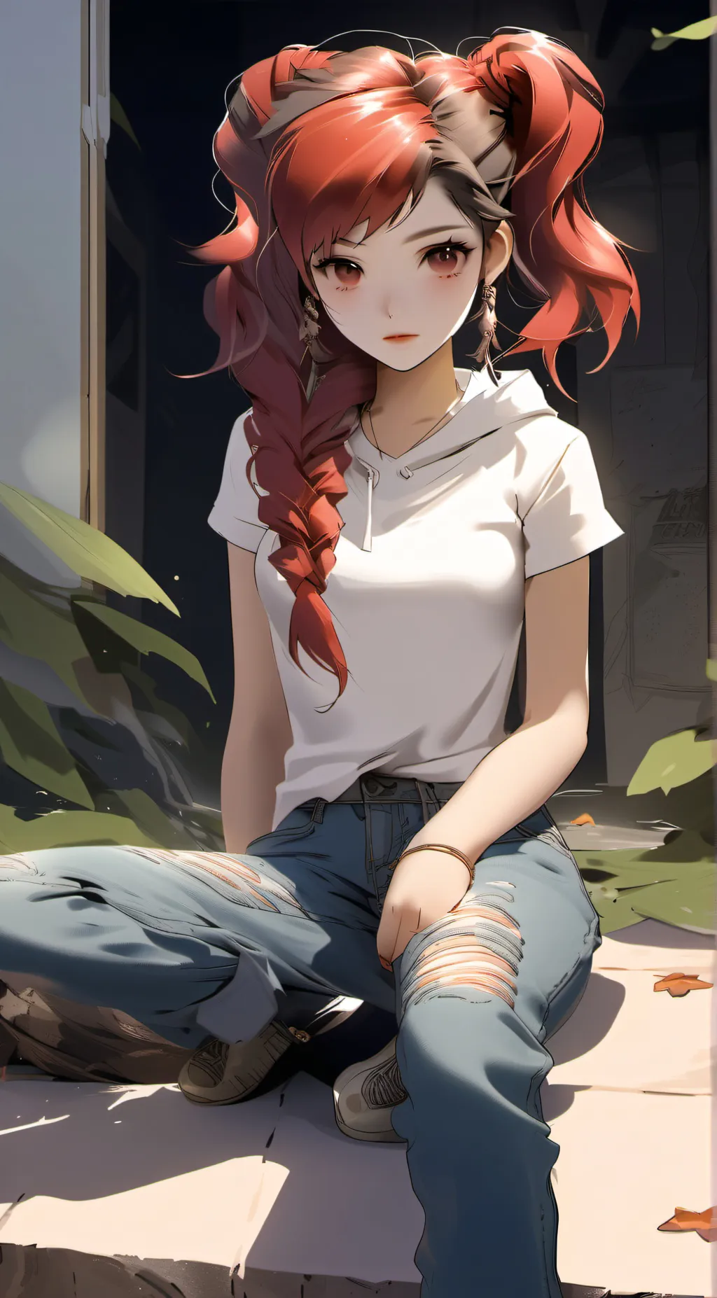 ai character: gangle tadc background