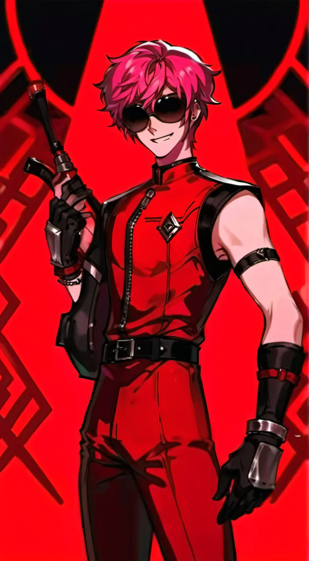ai character: alastor!! background