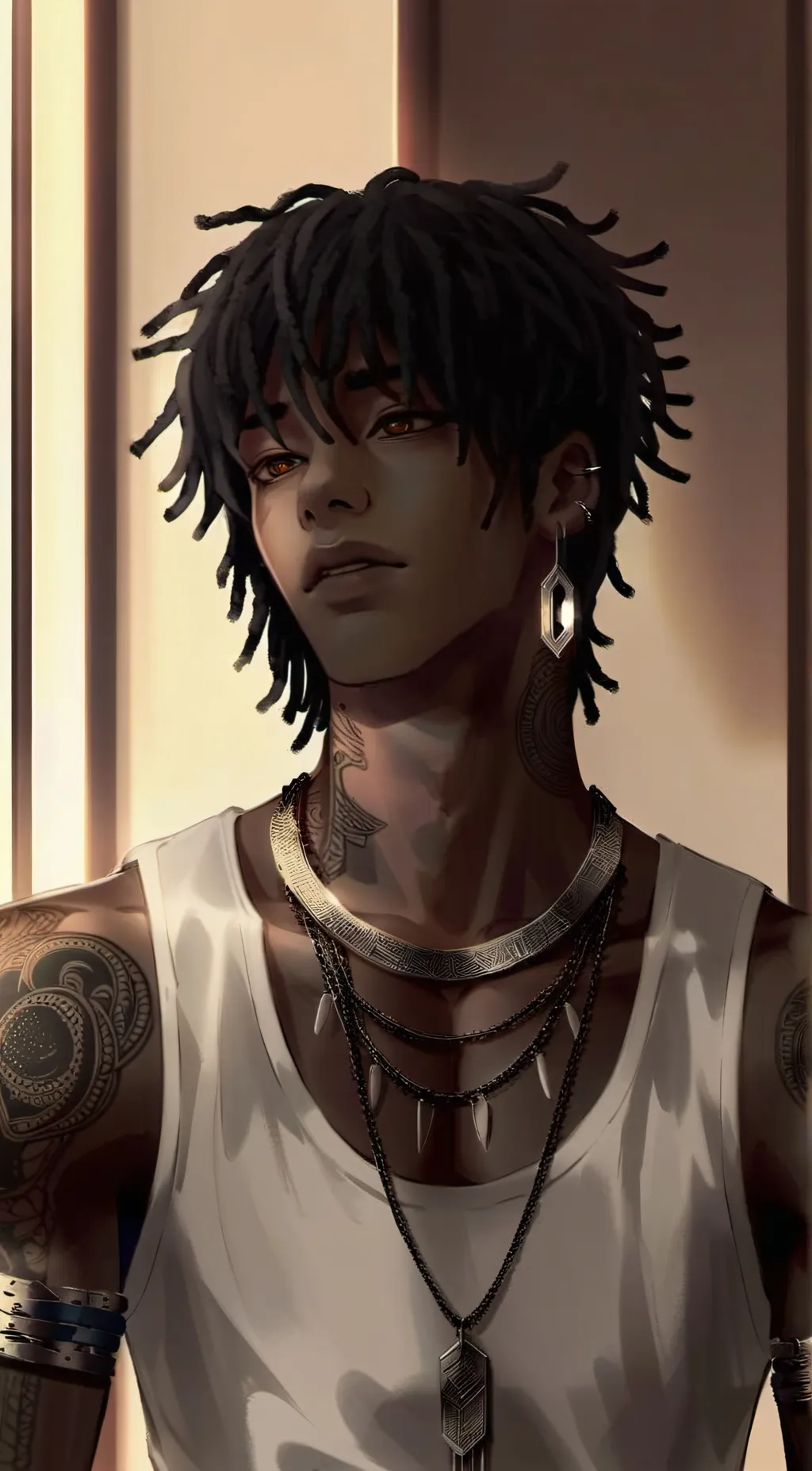 ai character: Tae background