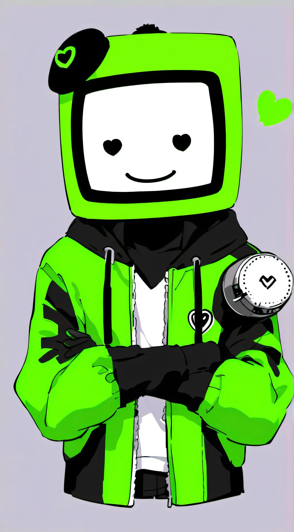 ai character: Hero background