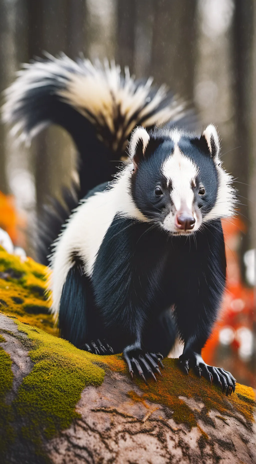 ai character: Skunk background