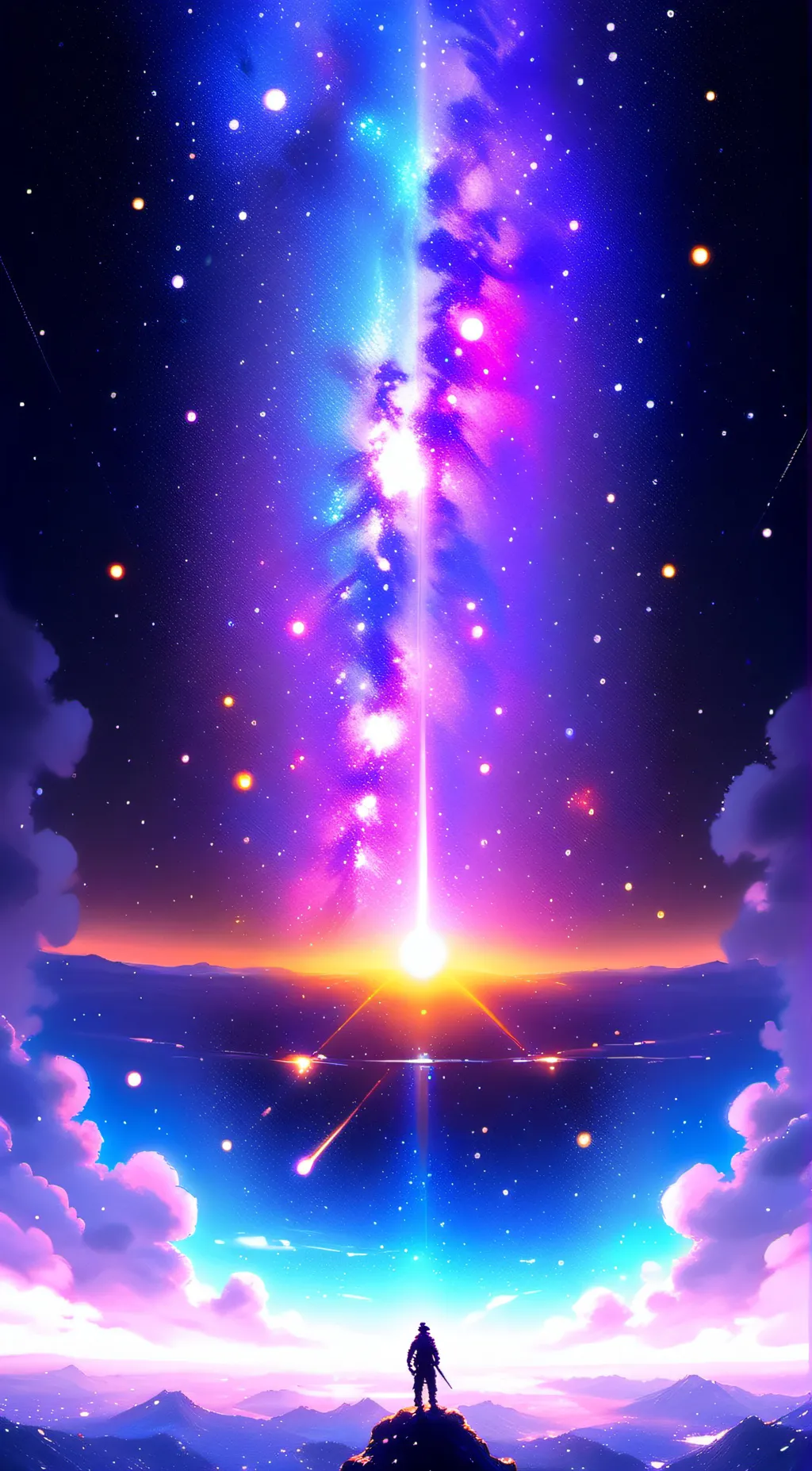 ai character: Space explorer background