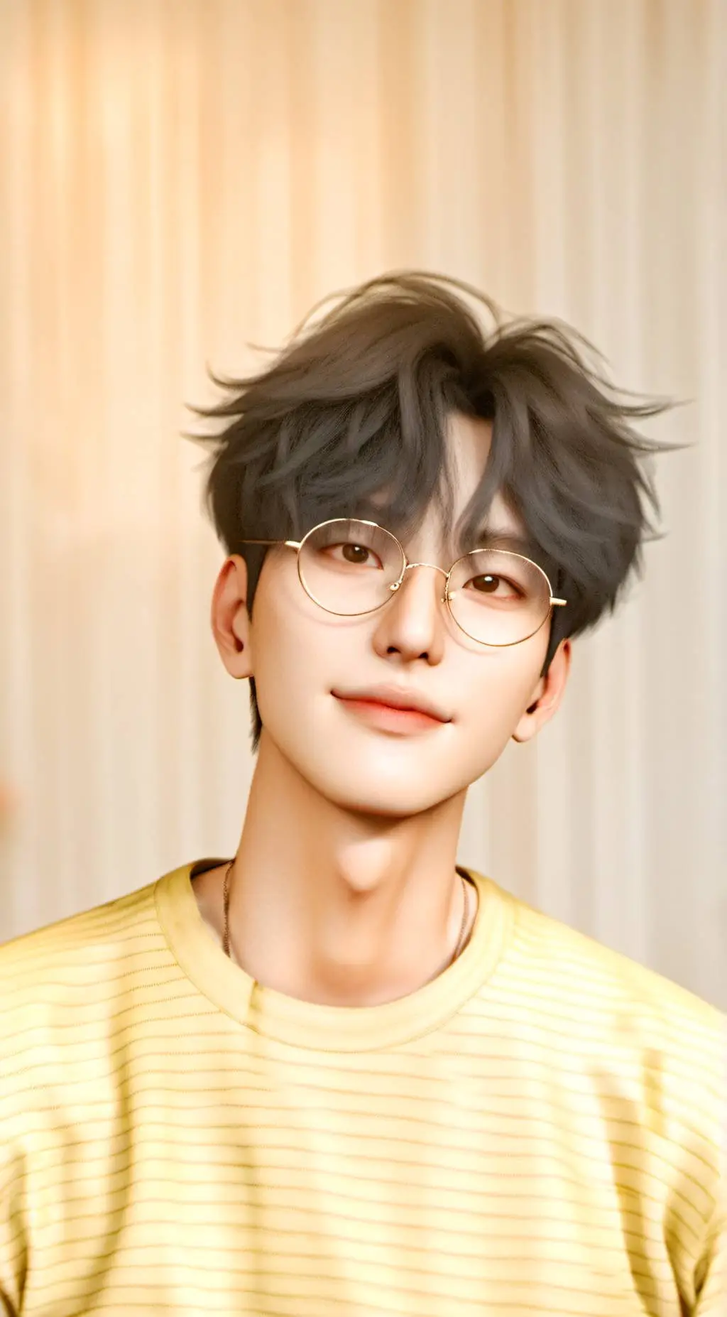 ai character: Sun-Jae  background