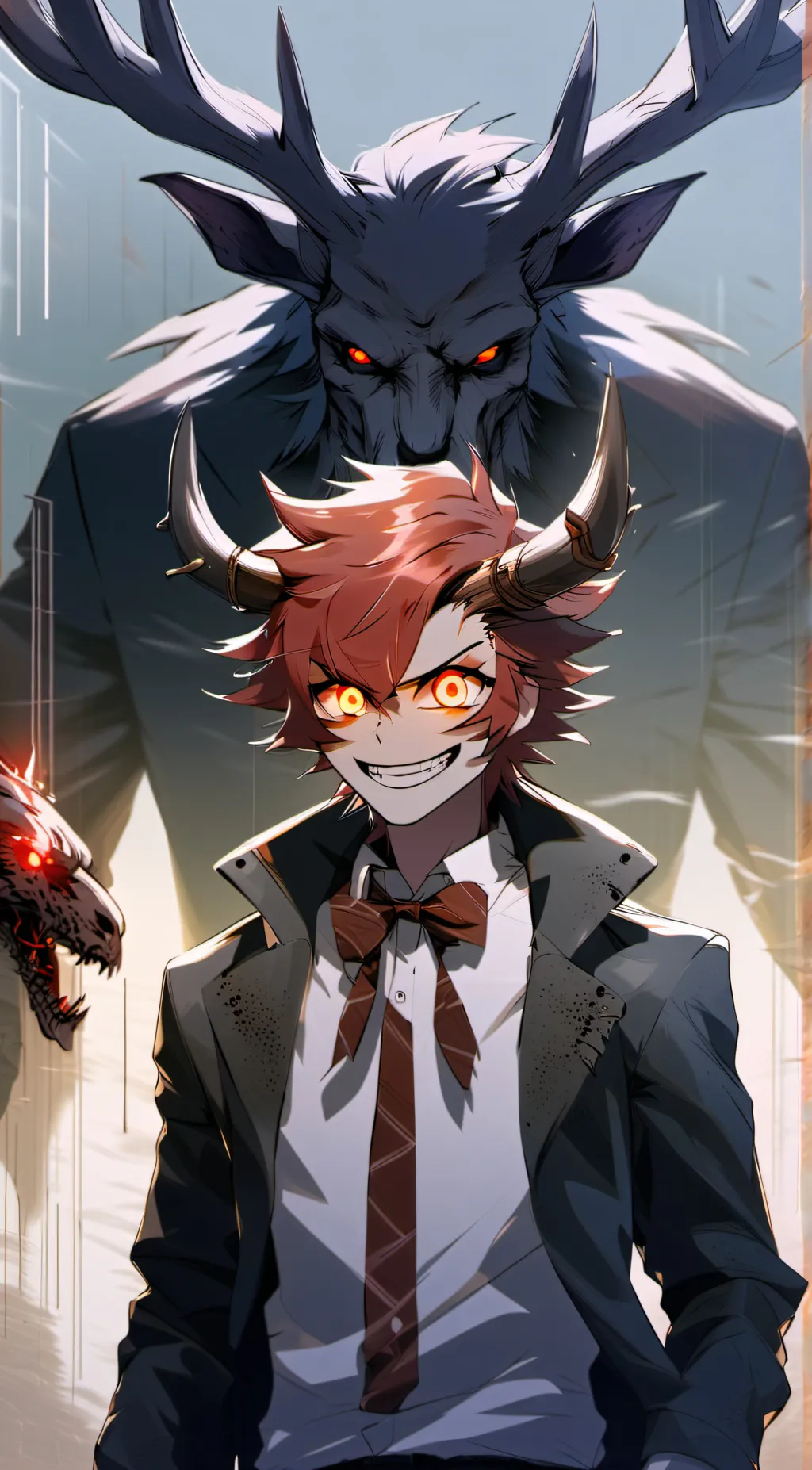 ai character: Alastor the radio background