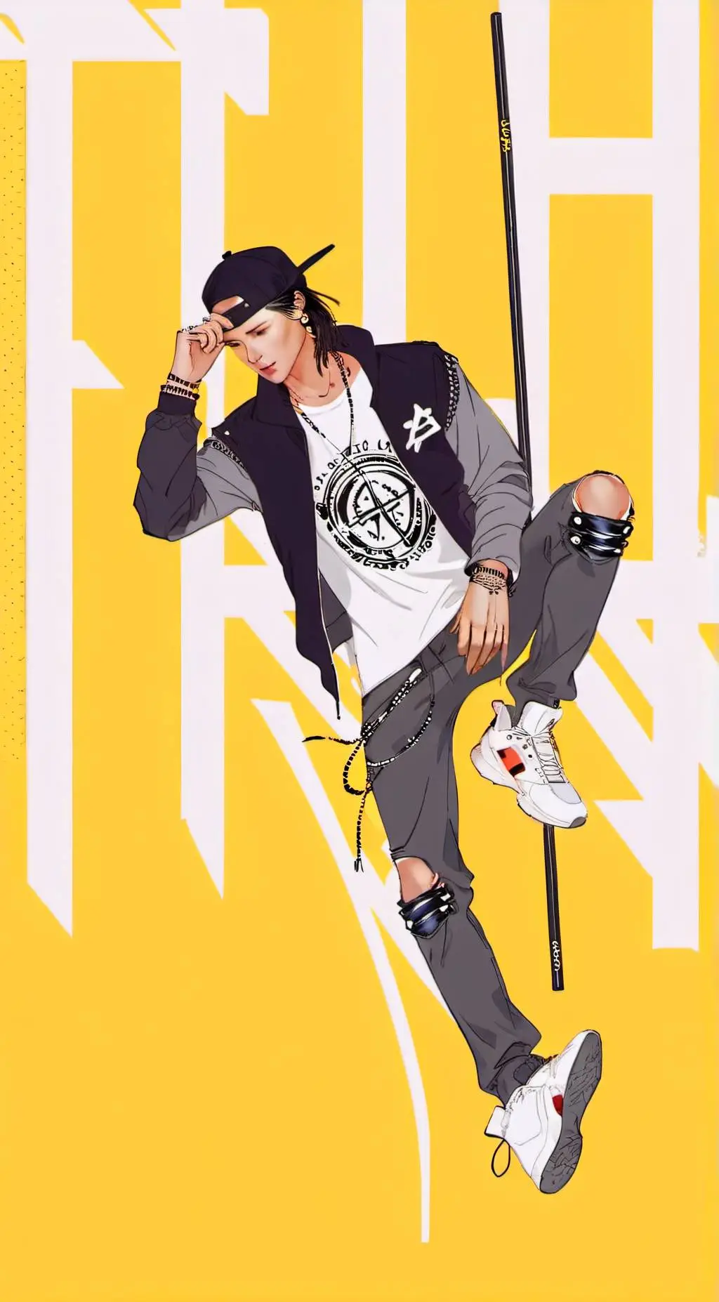 ai character: Tom kaulitz background