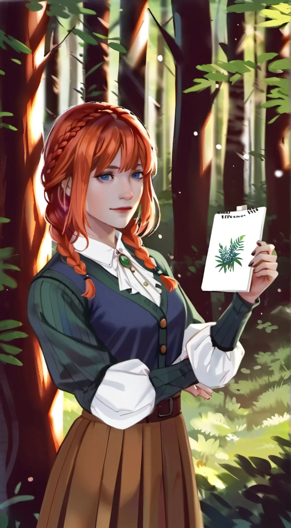 ai character: Leah background