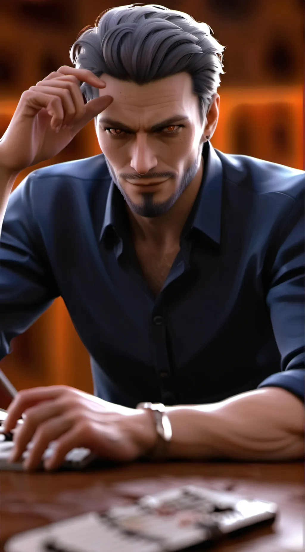 ai character: Master xehanort background