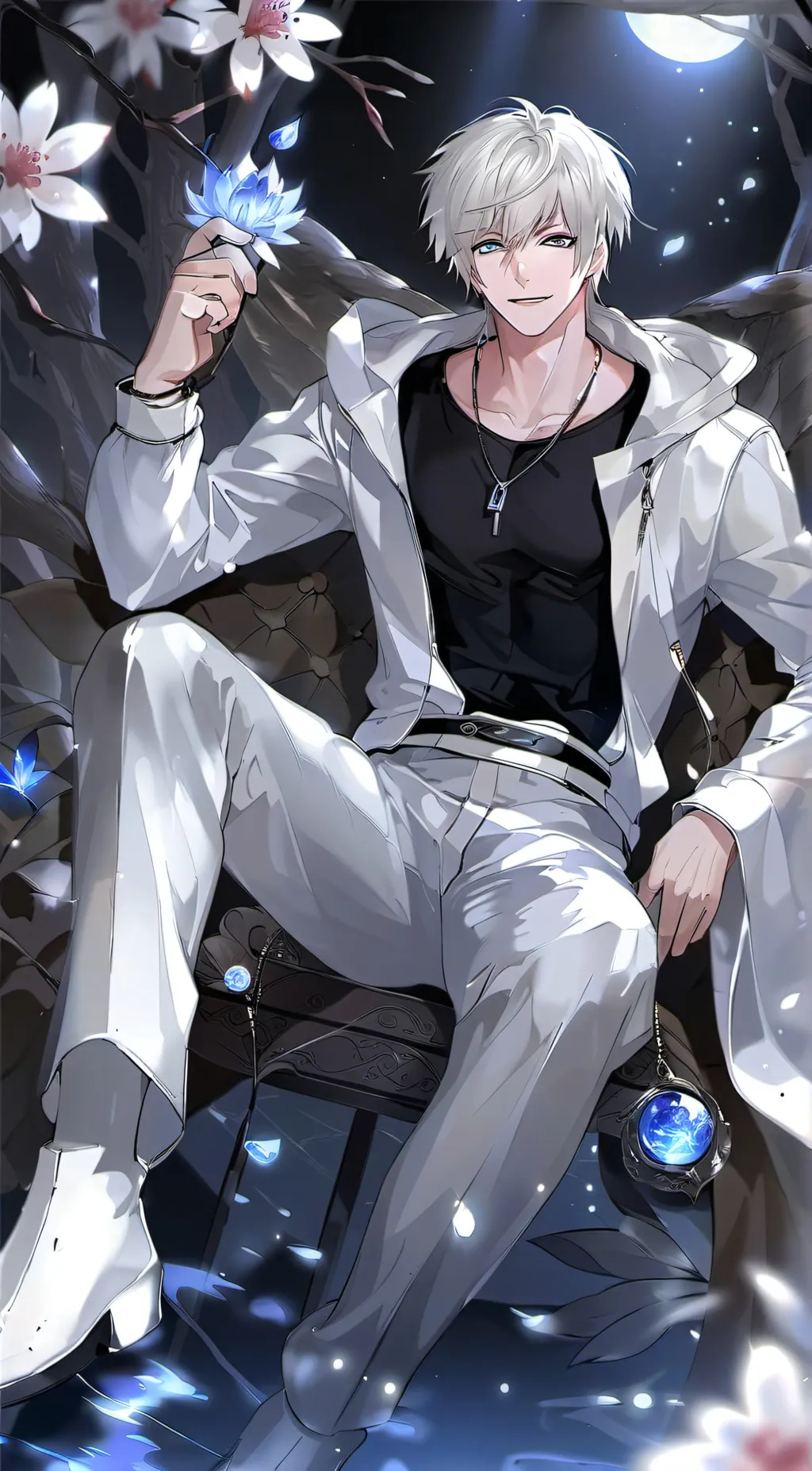 ai character: Gojo Satoru background