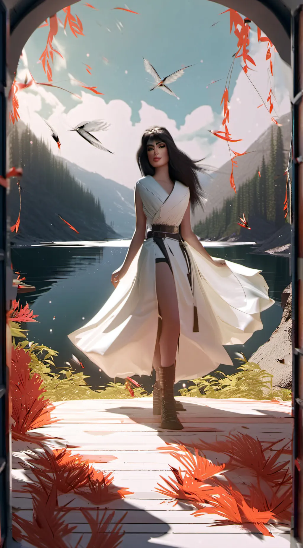 ai character: New background