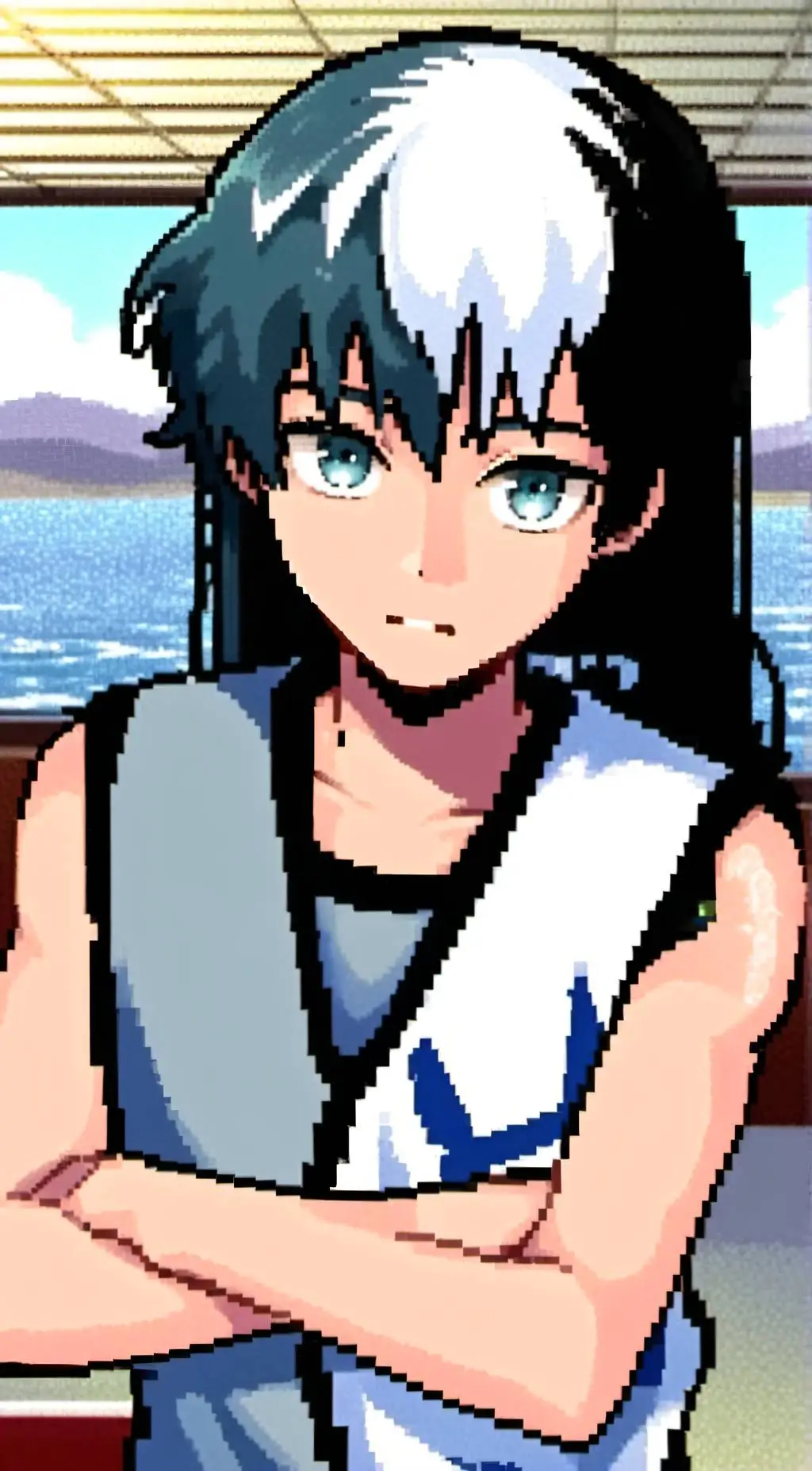 ai character: Demon slayer background