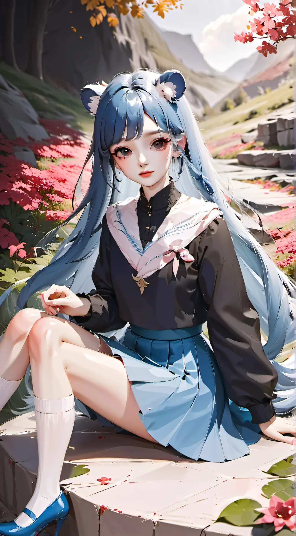 ai character: Petunia background