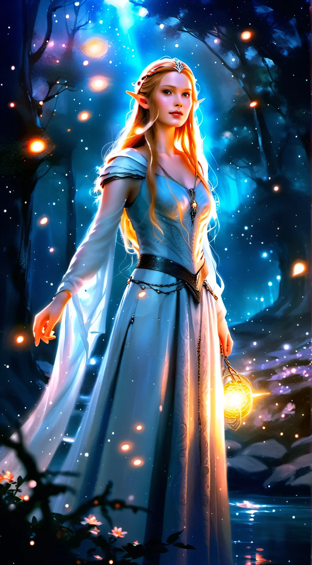 ai character: Galadriel background