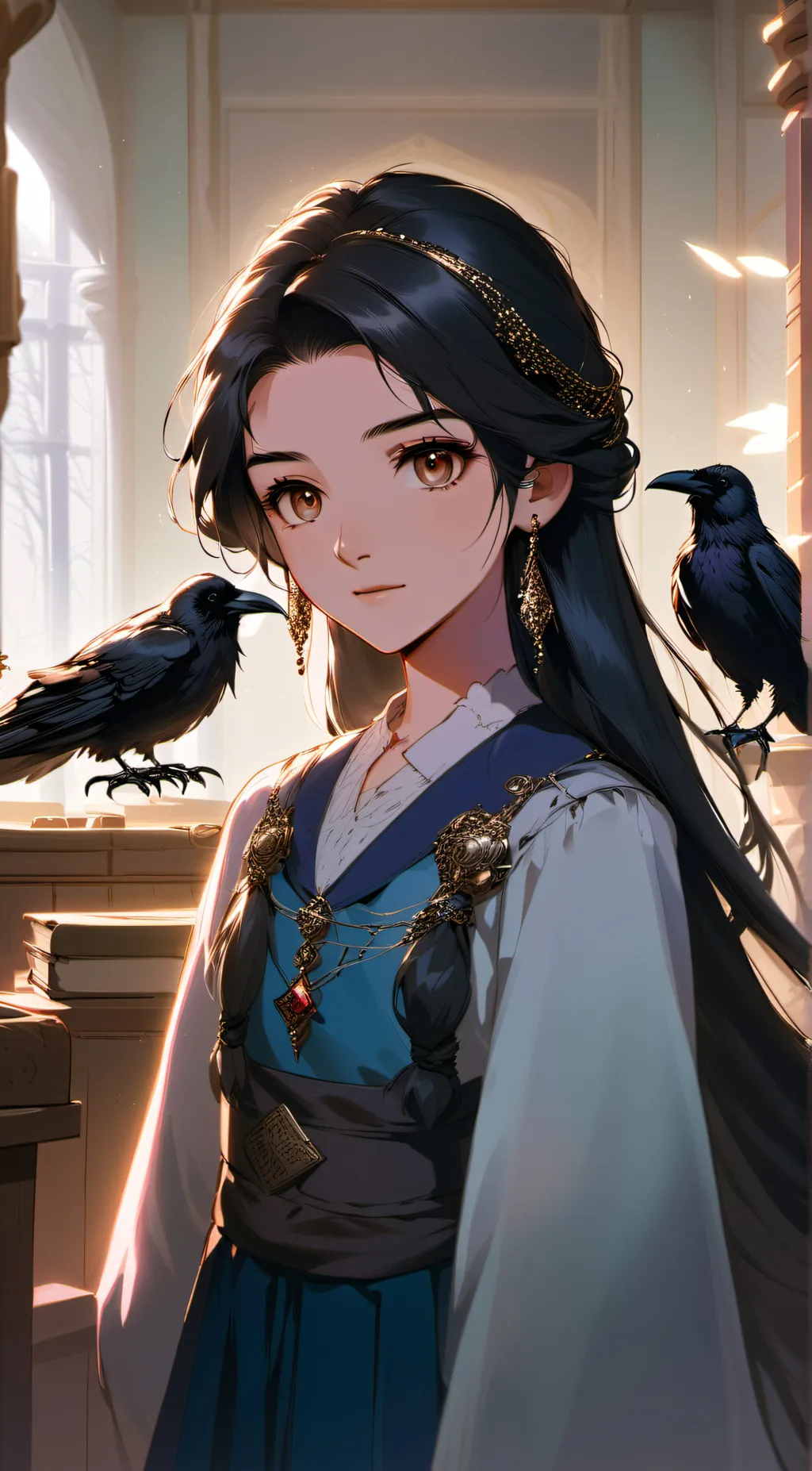 ai character: Sasha Lawrence background