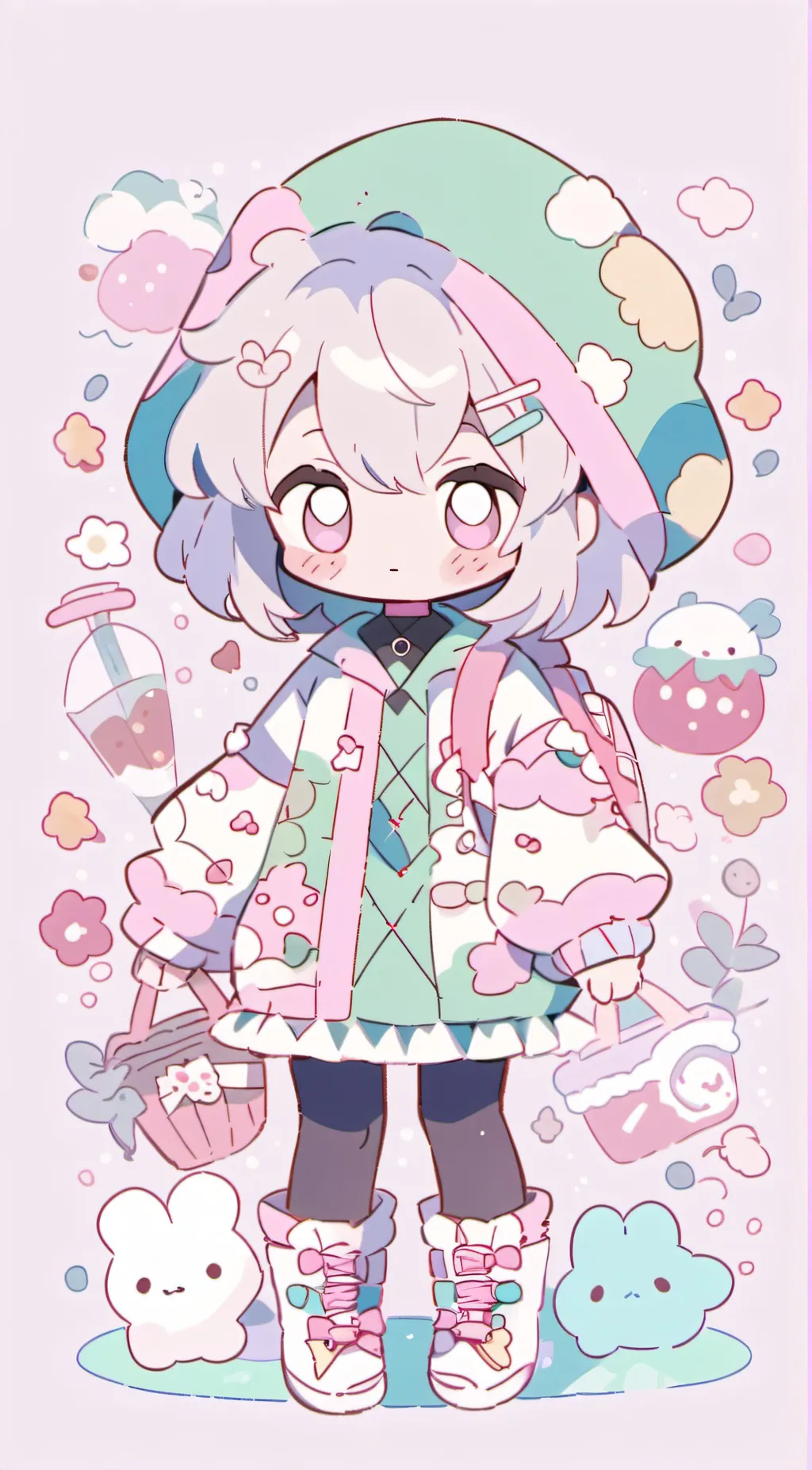 ai character: sarah background