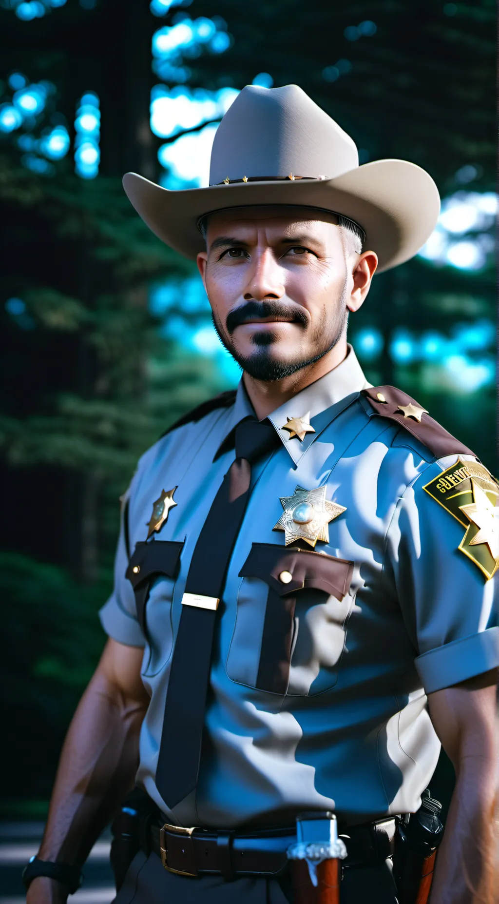 ai character: sheriff carson background