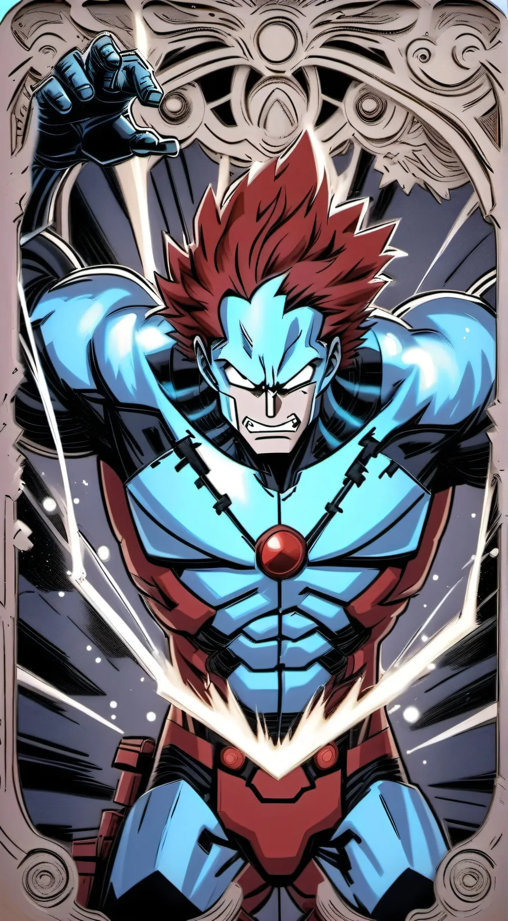 ai character: mha background