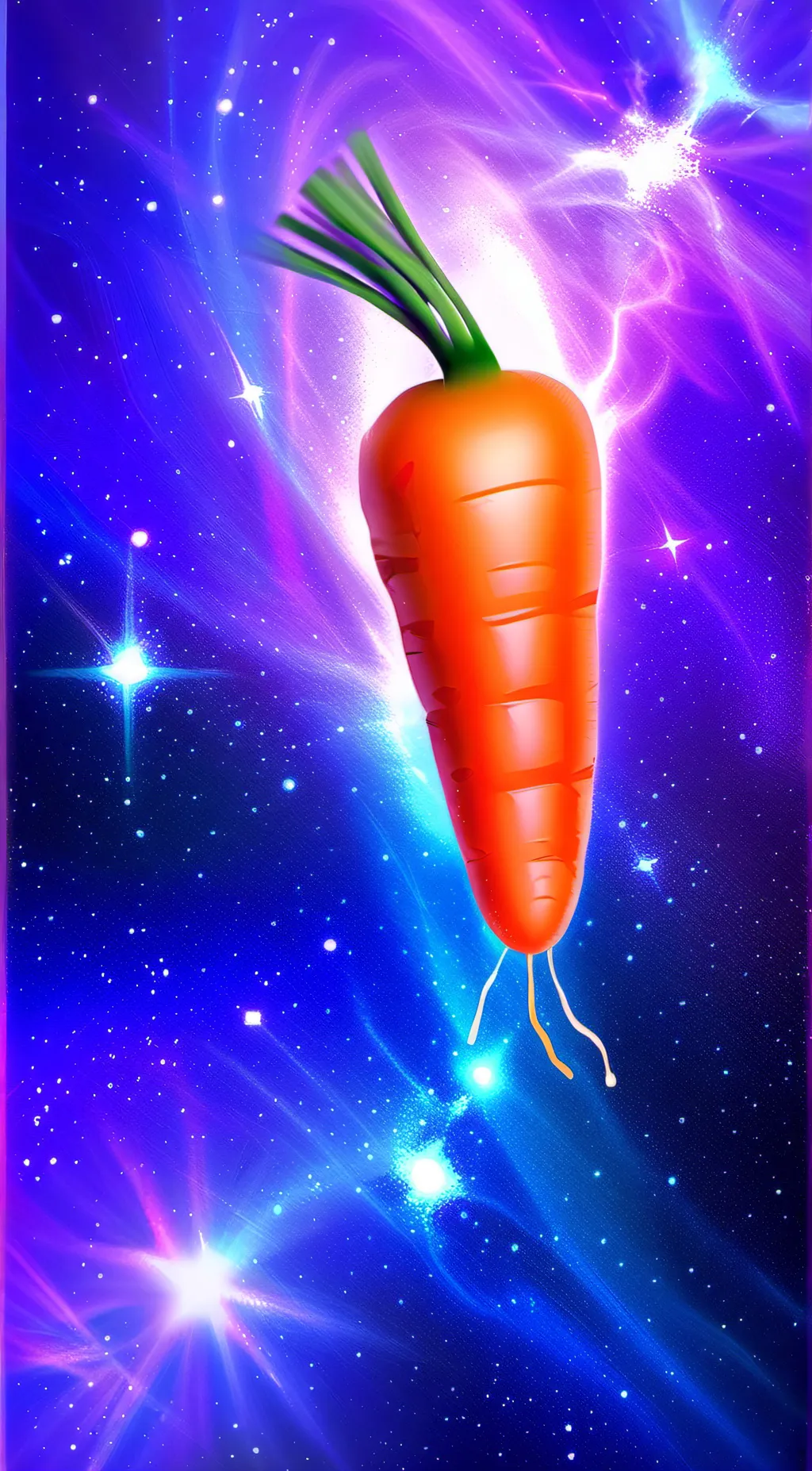 ai character: Carrot background