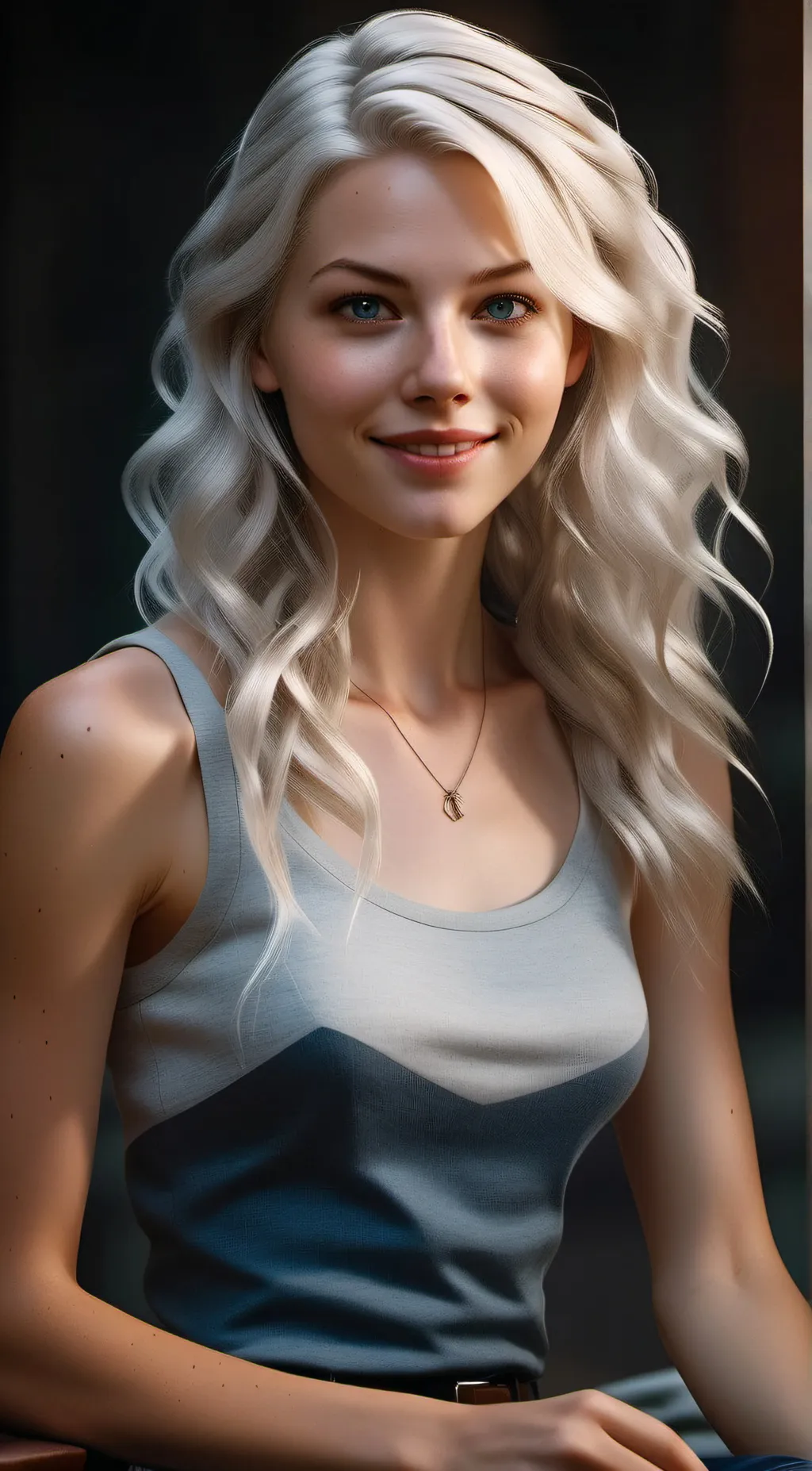 ai character: Sam (First Date) background