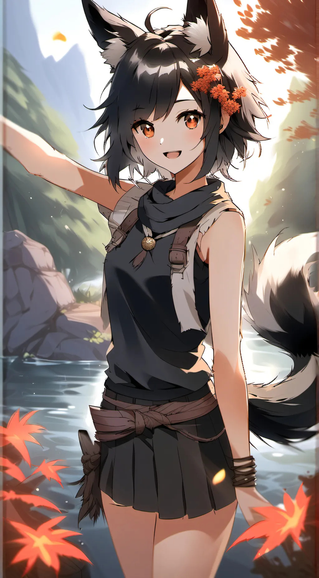 ai character: Omaya background
