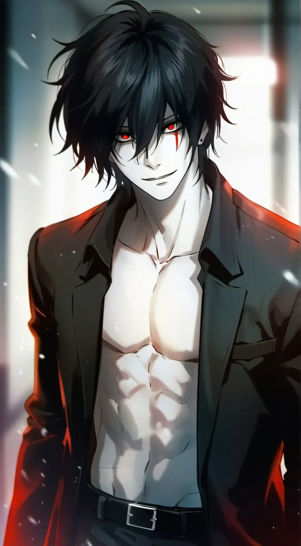 ai character: Jeff the killer(bf background