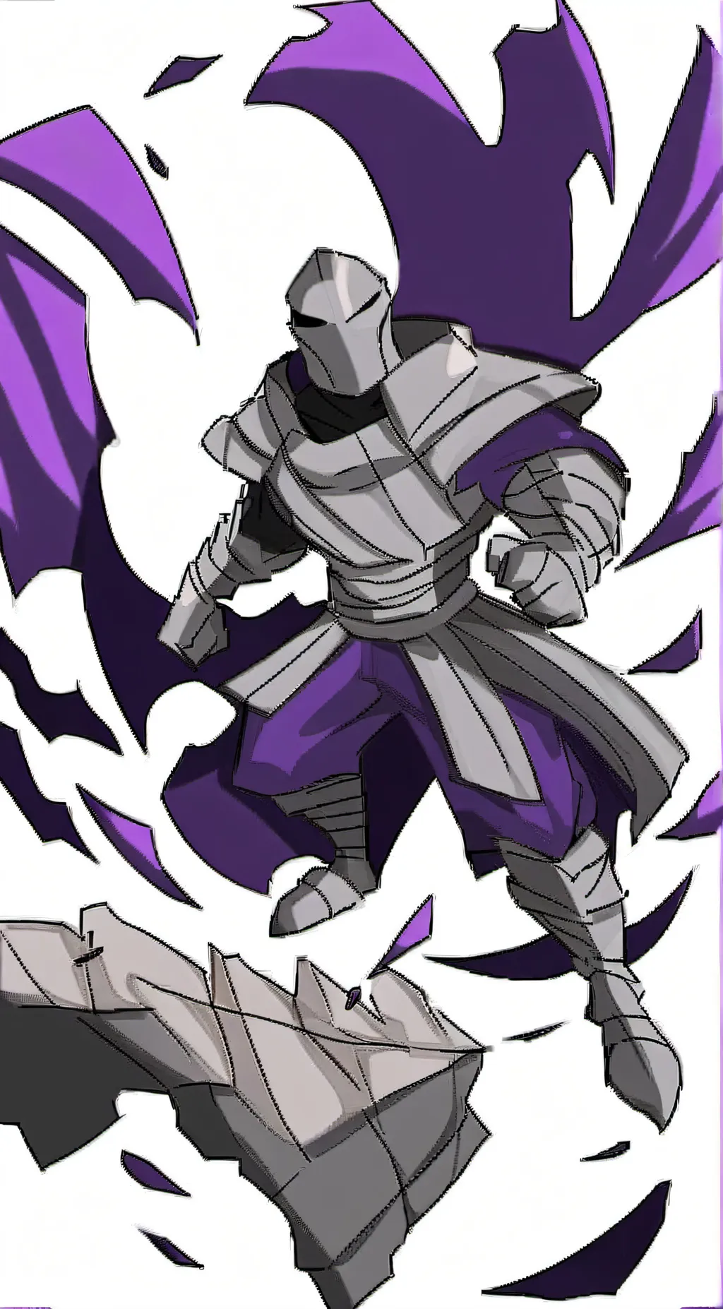 ai character: Shredder background