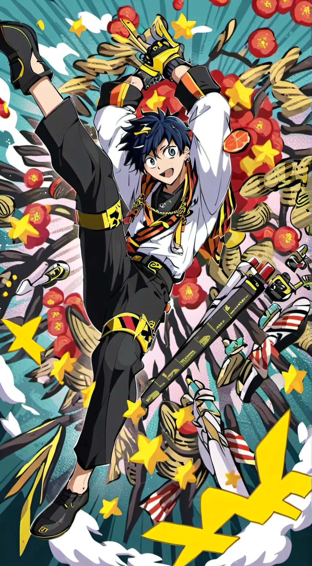 ai character: Class 1-A background