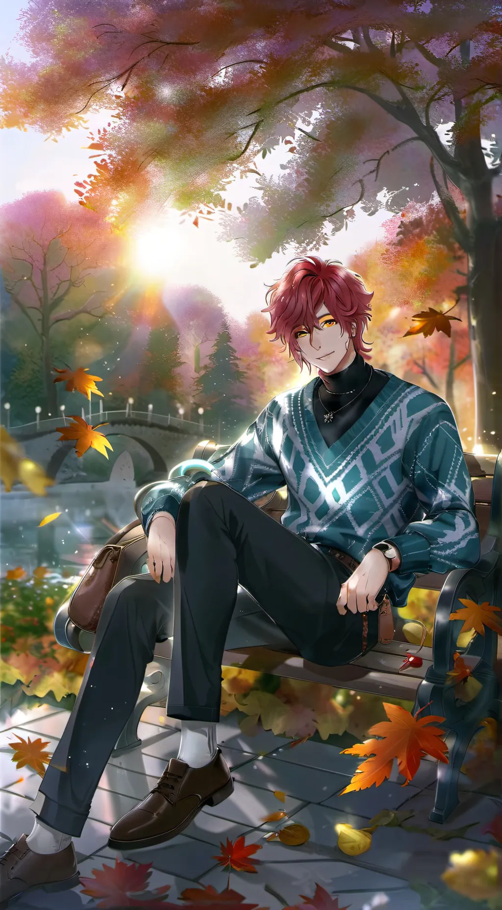 ai character: Oliver background