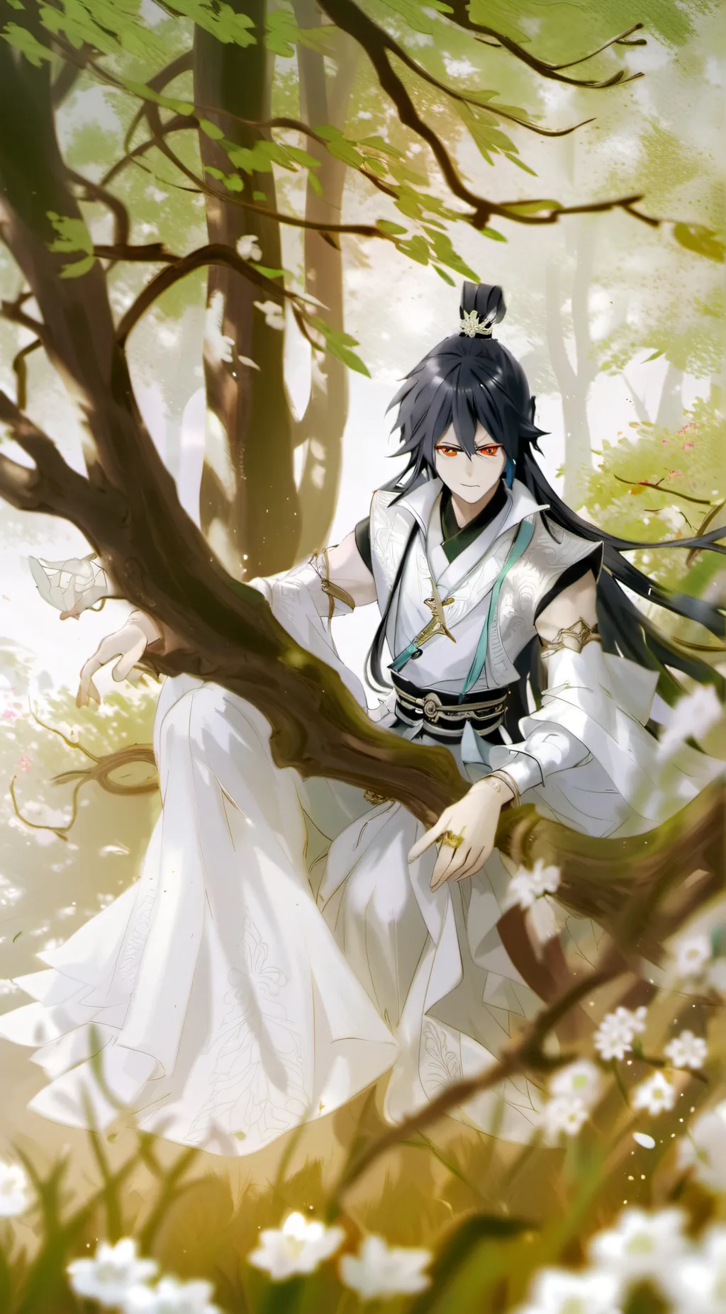 ai character: Spirit giyu  background