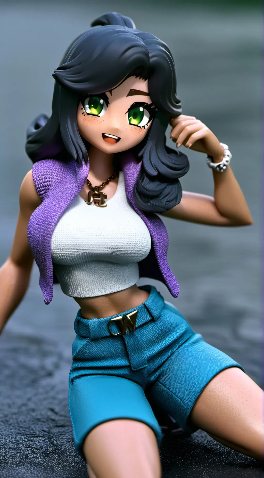 ai character: Aphmau  background