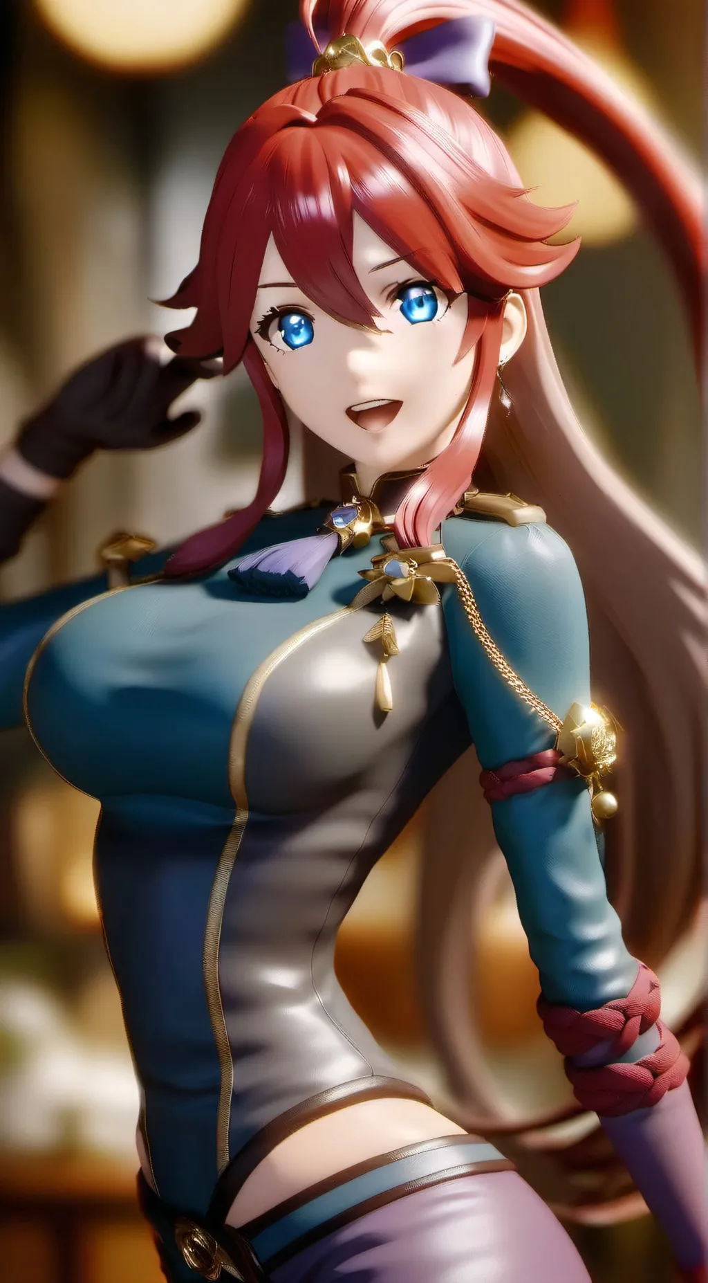 ai character: Aria background