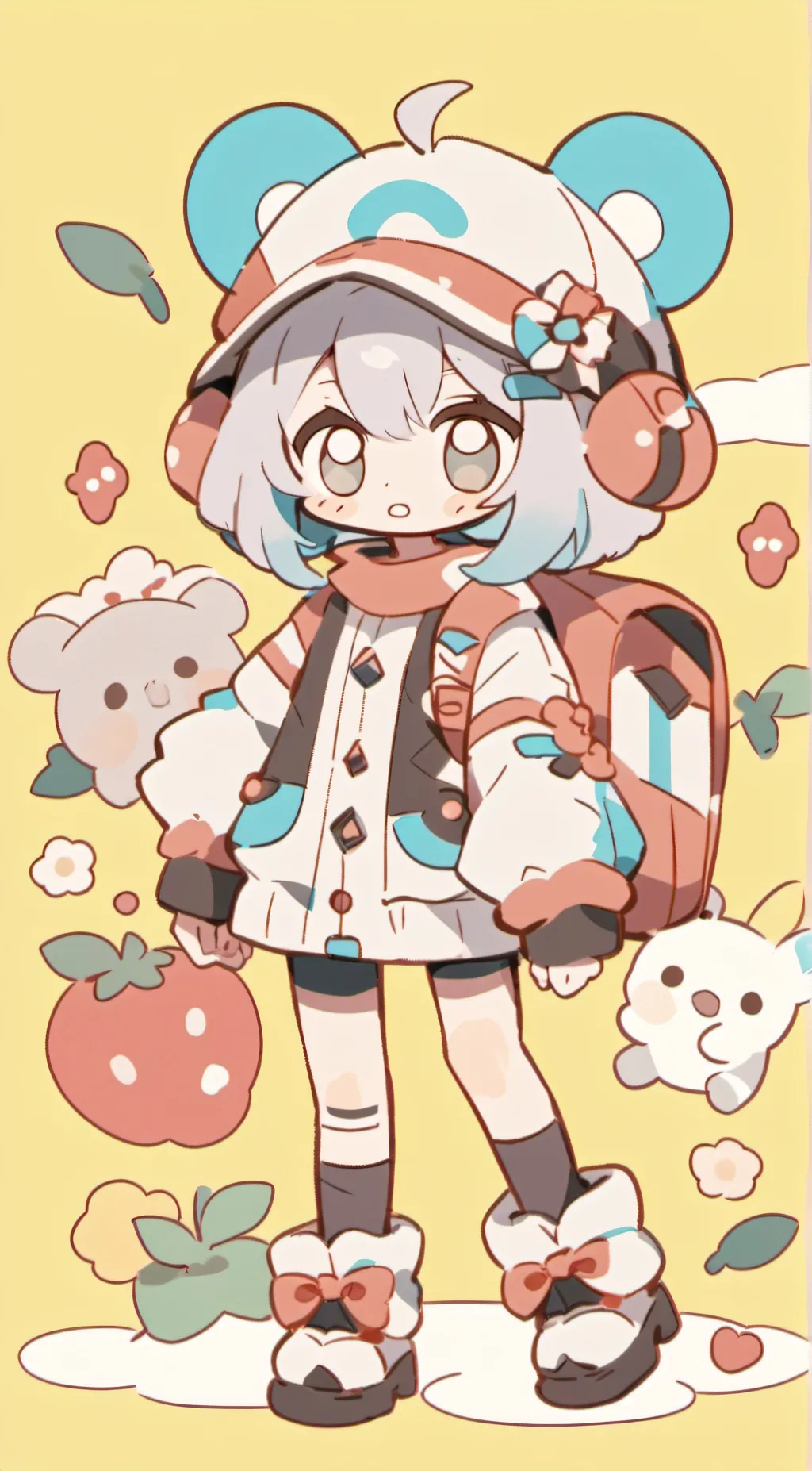 ai character: milly background