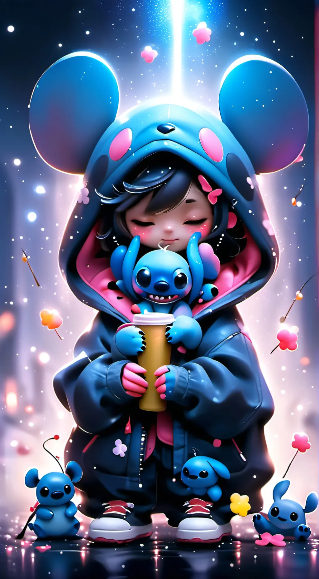 ai character: Hazel background