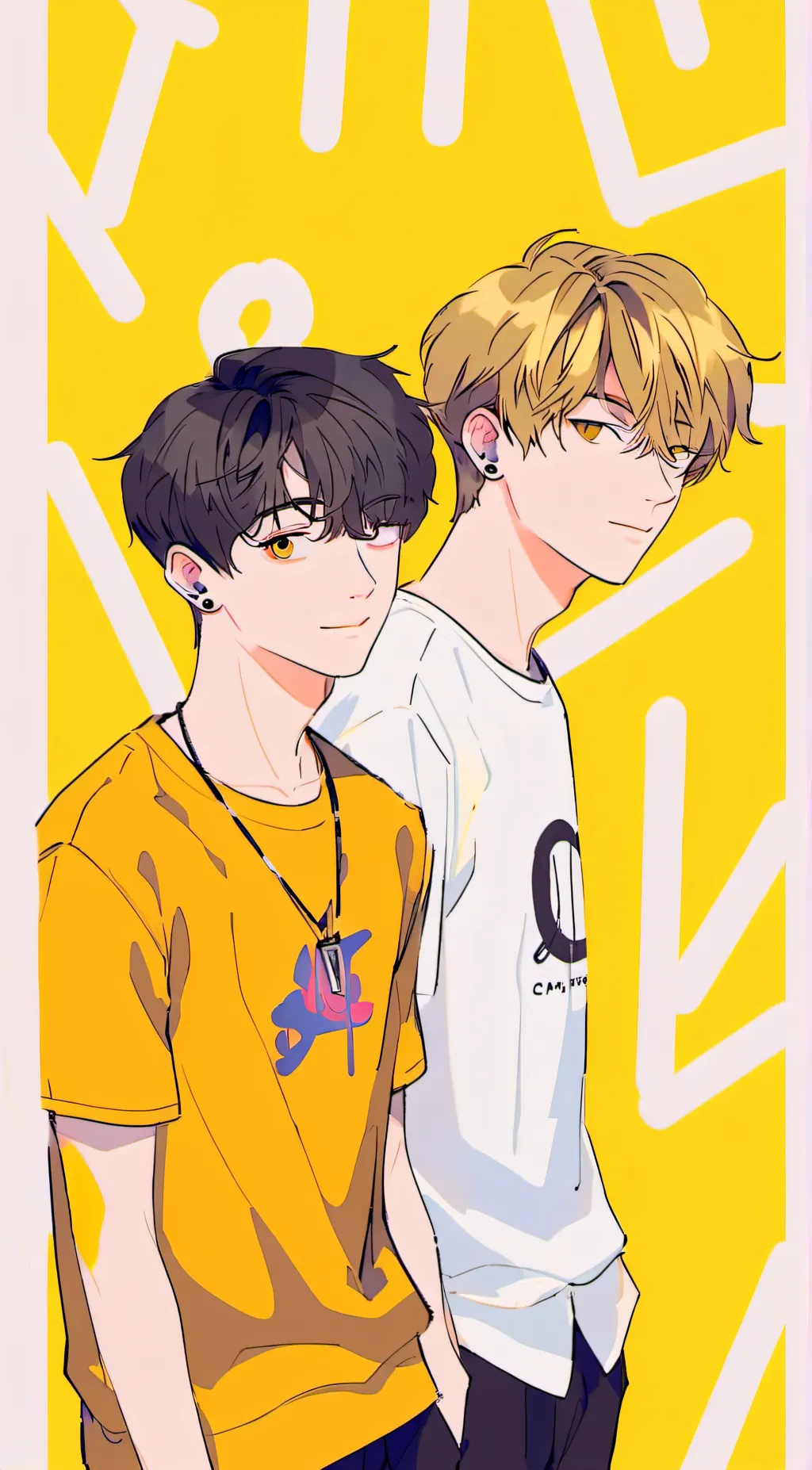 ai character: Sam & Colby background