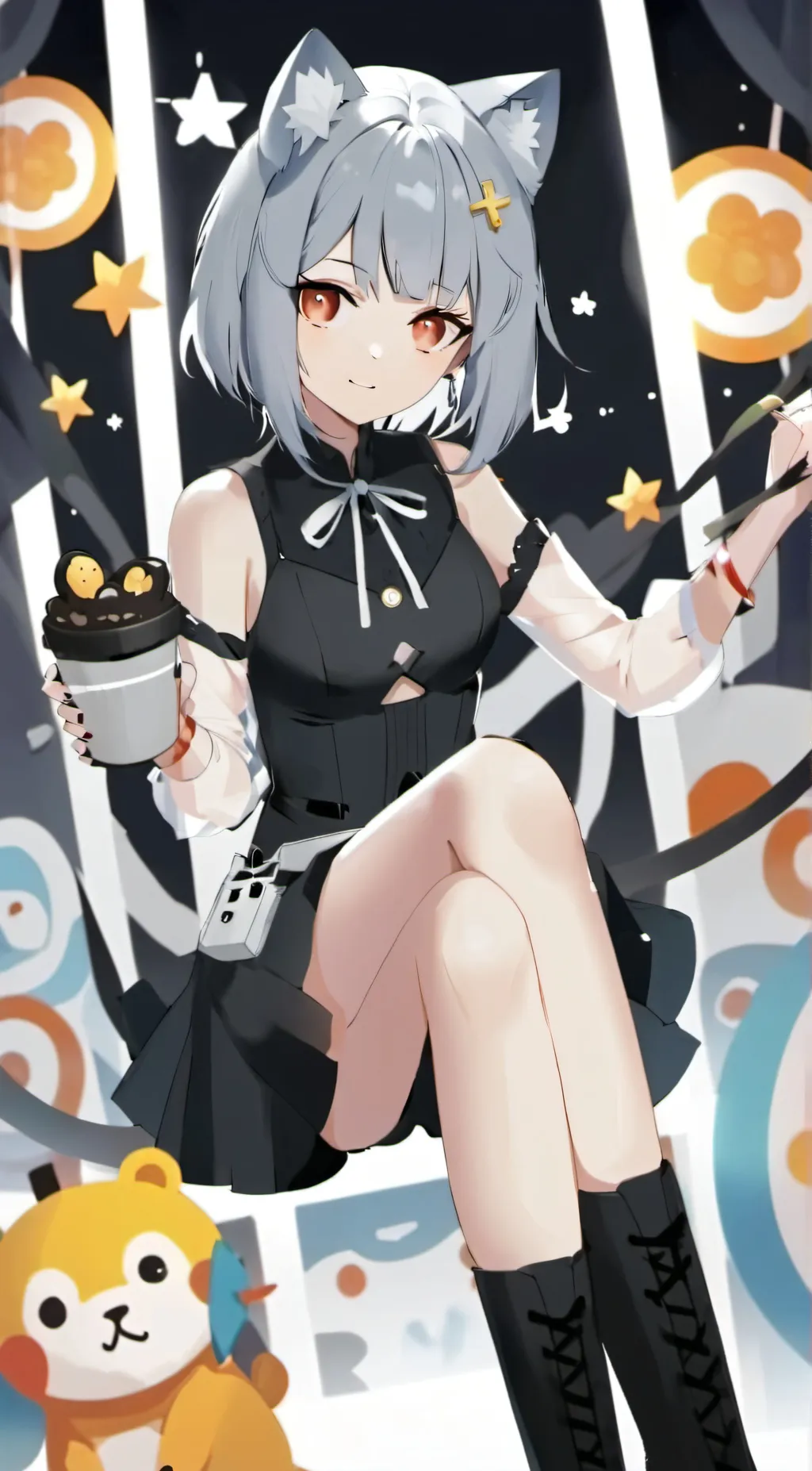 ai character: sofia background