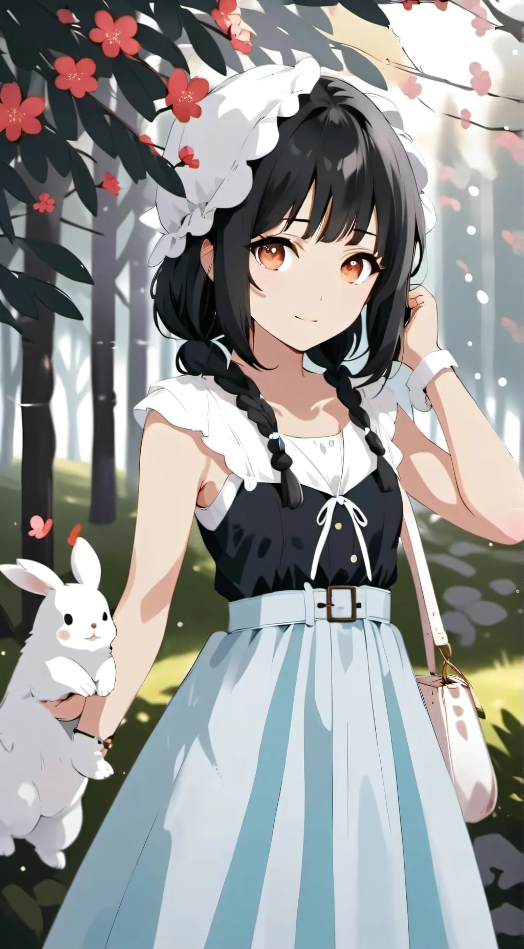 ai character: MHA BUNNY  background