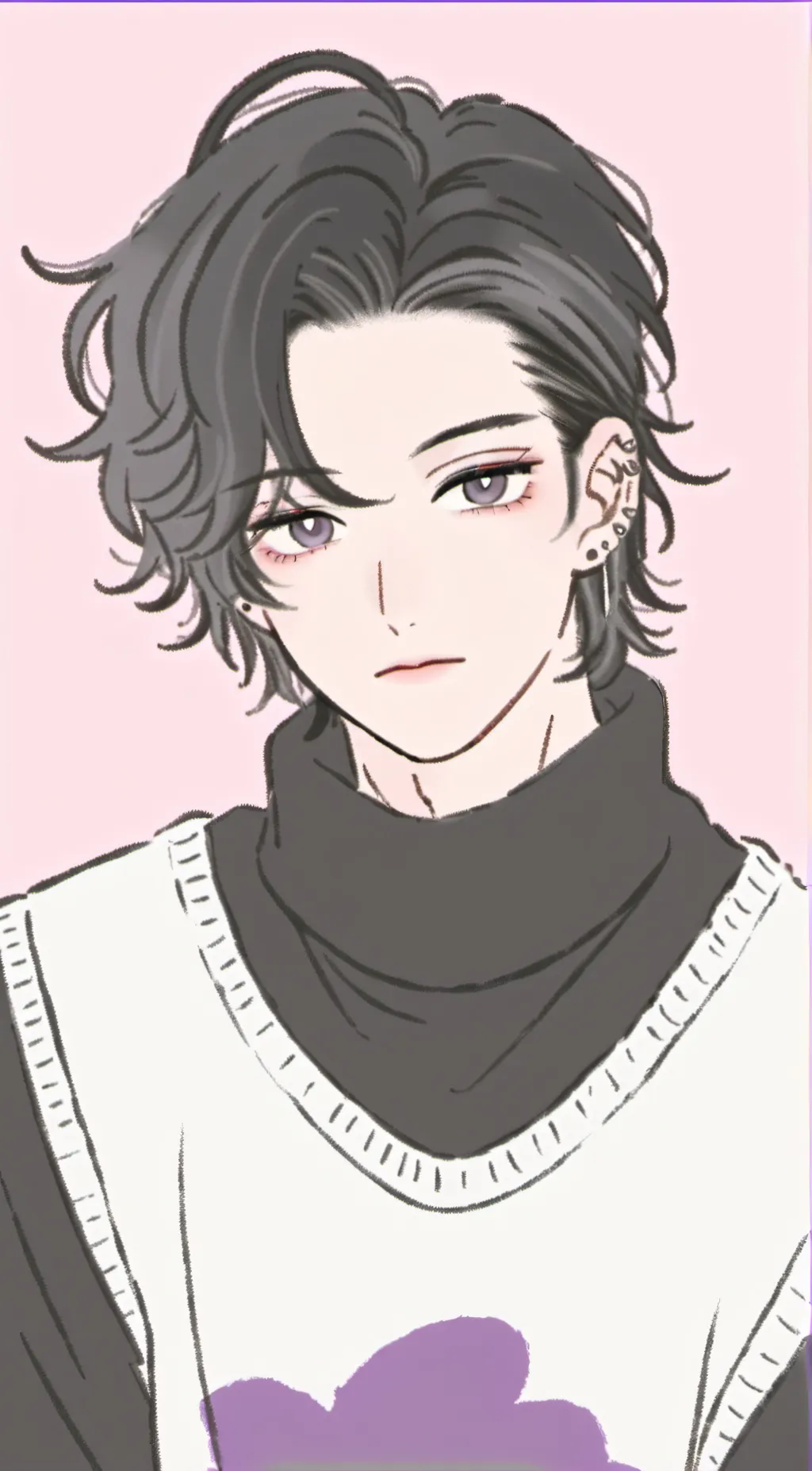 ai character: Kuro background