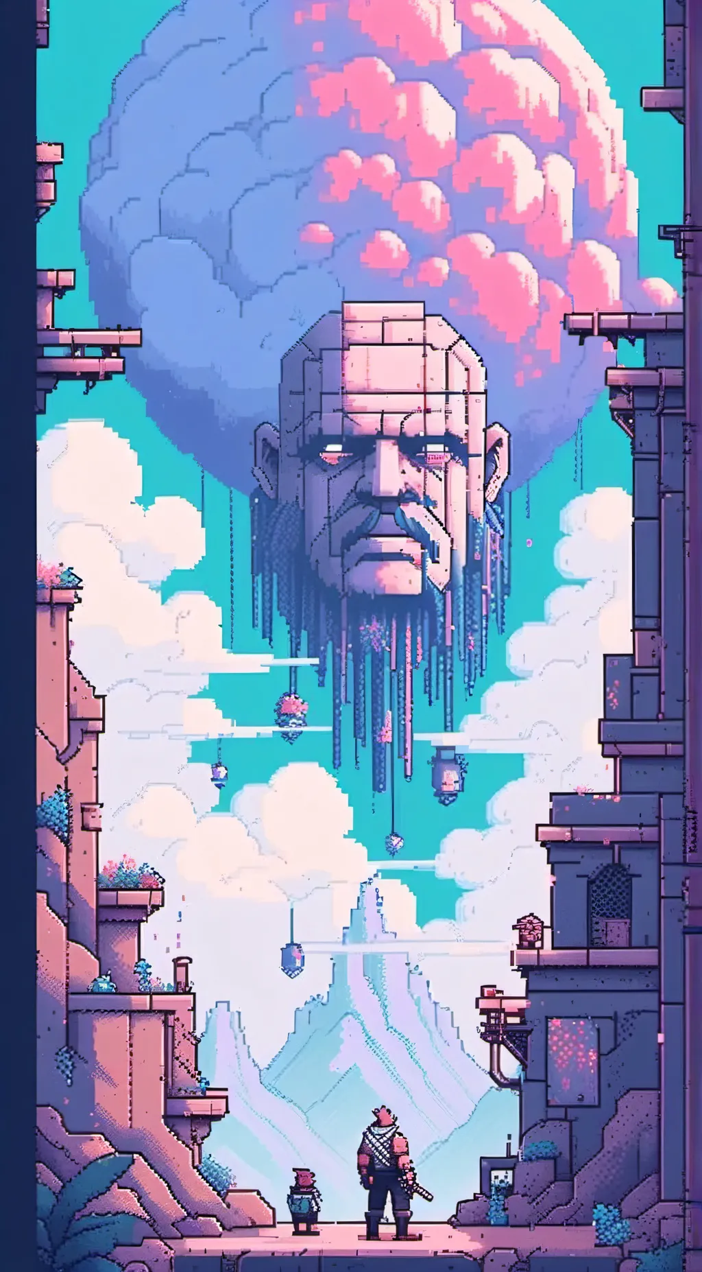 ai character: gorefield universe background