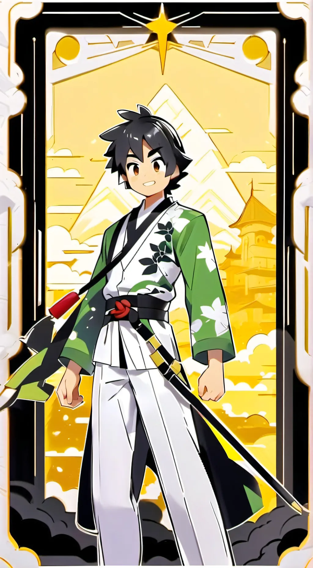 ai character: Aaron background