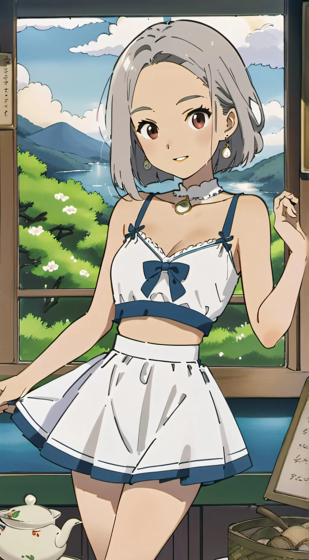 ai character: Sylvia background