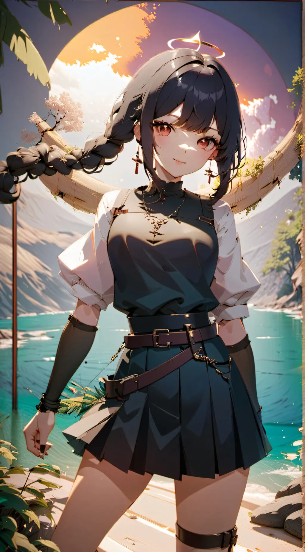 ai character: Charlotte  background