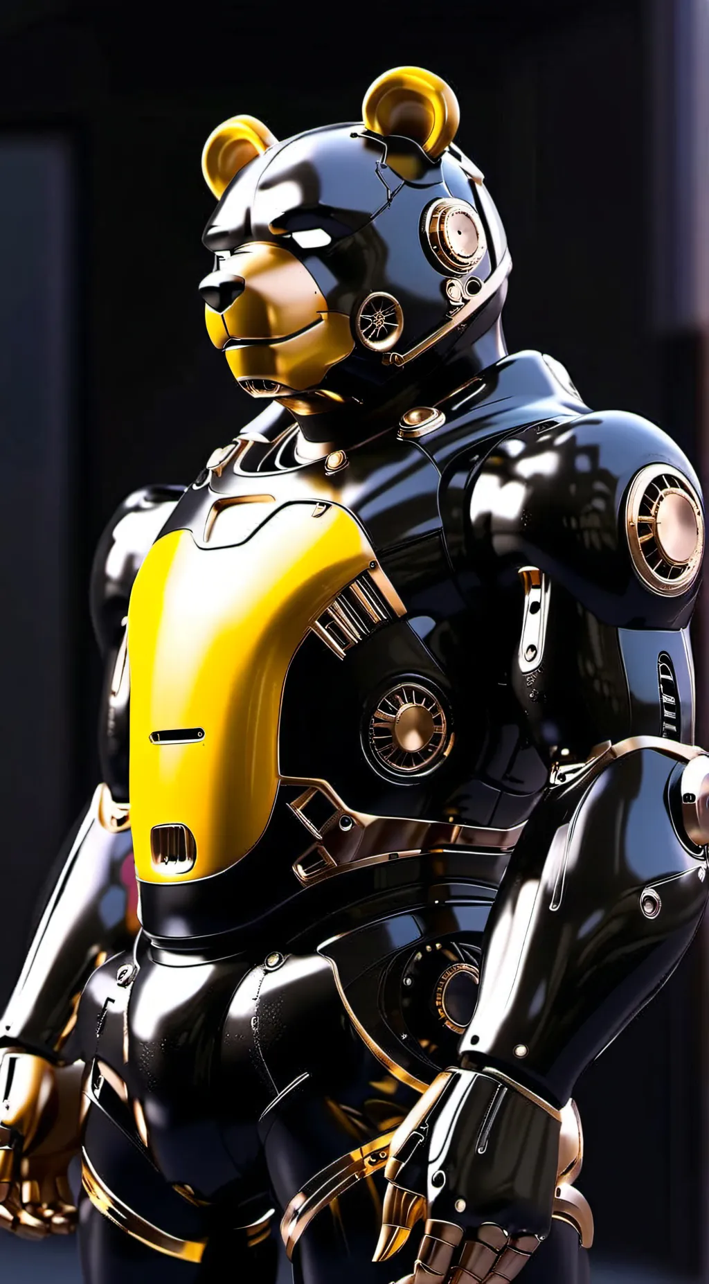 ai character: Goldie gang background