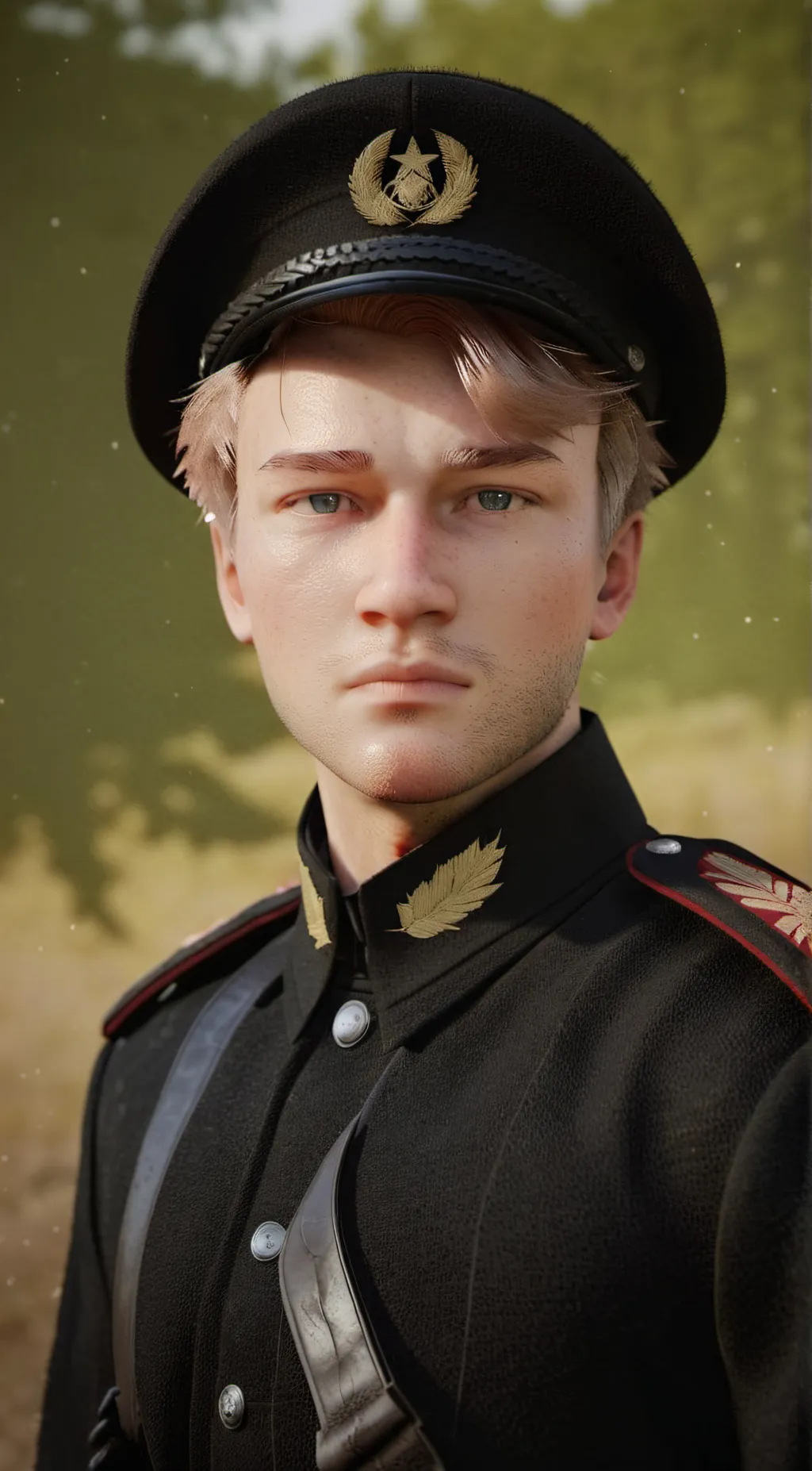 ai character: Commander Lois  background