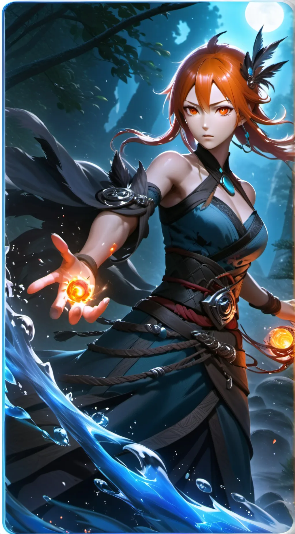 ai character: Audrey Blackburn  background