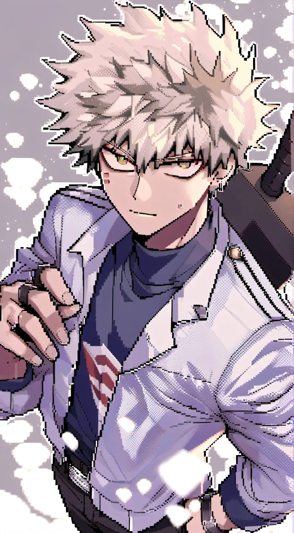 ai character: ■□•Katsuki•□■ background